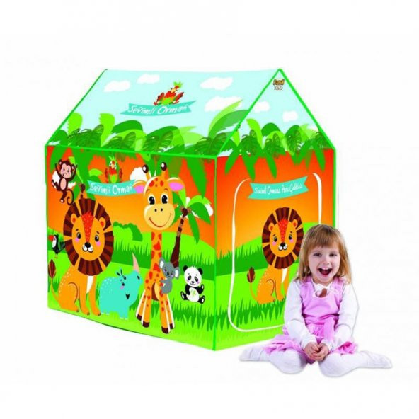 Sevimli Orman Evi Oyun Evi Çocuk Çadırı Montessori Meteryali