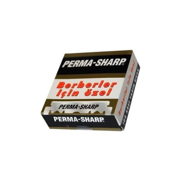 Perma-Sharp Berberler İçin Özel 100 Adet Yarım Jilet