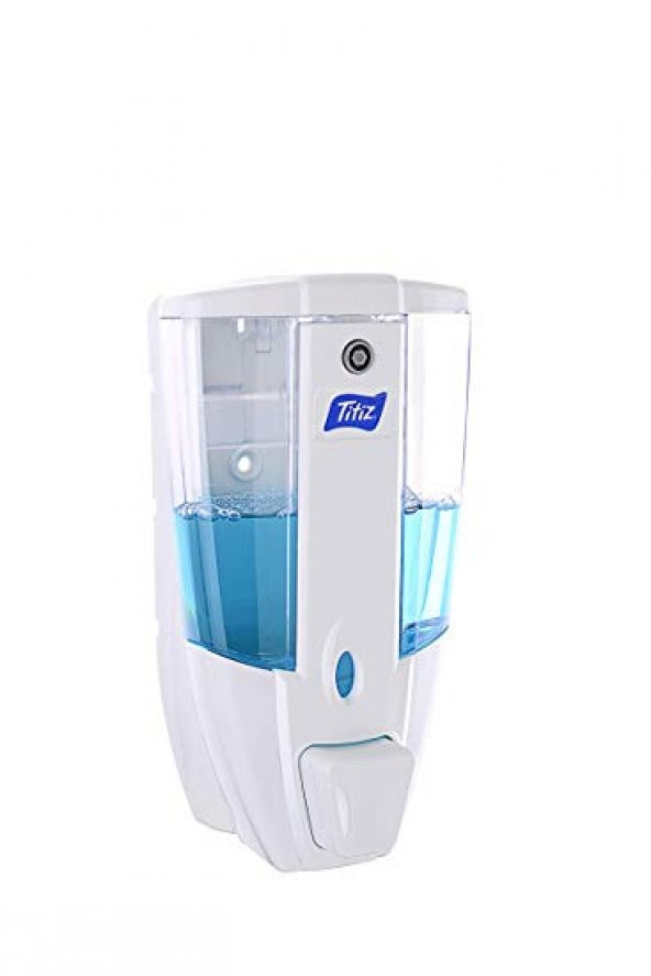 Titiz Damla Sıvı Sabun ve Şampuan Makinesi Sabunluk 450 ml TP-190