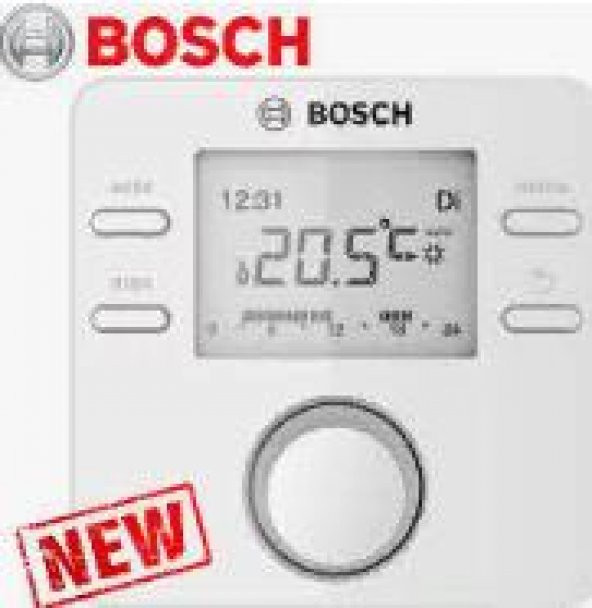 Bosch CR50 Kablolu Modulasyonlu Programlanabilir Oda Termostatı