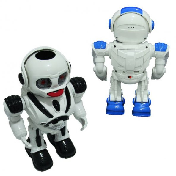 Sesli ve Işıklı Robot Oyuncak - 8