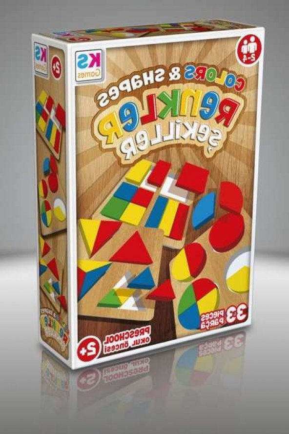 Ks Games - Renkler Ve Şekiller - 33 Parça Lego