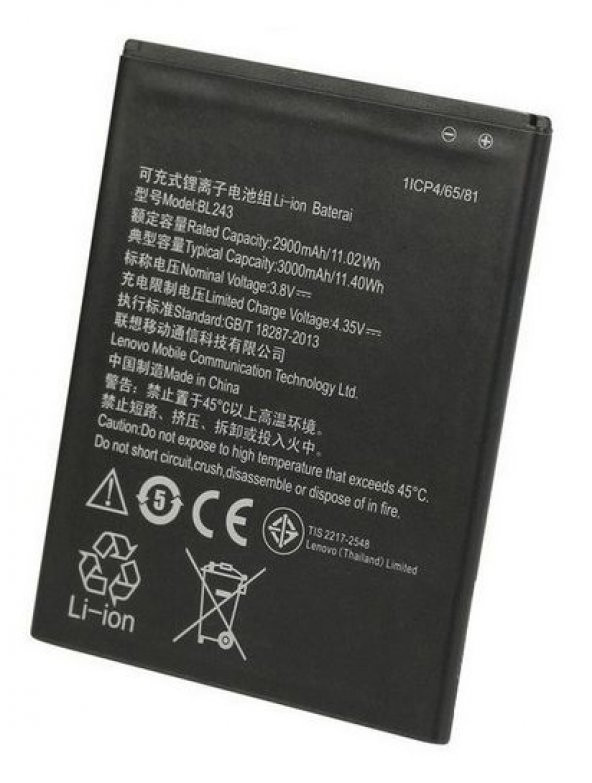 Lenovo A7000 Orjinal Batarya Pil