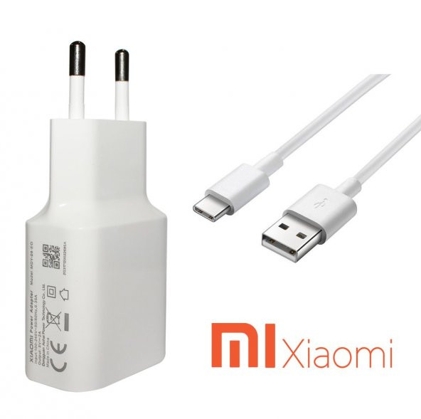 Xiaomi Type C Şarj Aleti ve Data Kablosu MDY-08-EO Beyaz