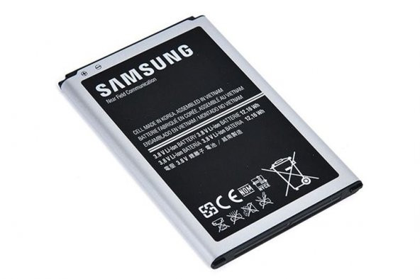 Samsung N9000 Galaxy Note 3 Batarya EB-B800BEBECWW