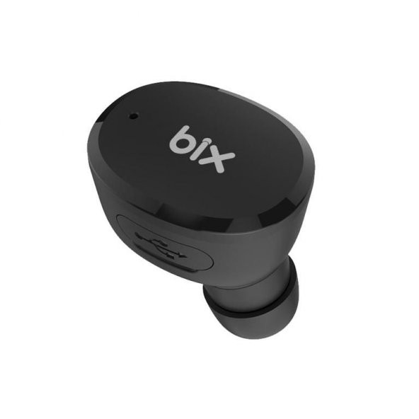 Bix A1 Süper Mini Kablosuz Bluetooth Kulaklık Siyah