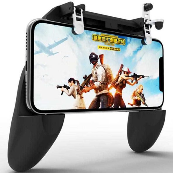 W10 Mobil Game Controller Oyun Aparatı Konsol Siyah