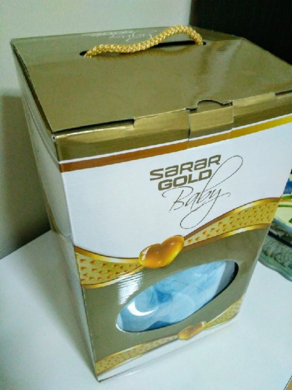 Sarar Gold Baby Vizon Kabartmalı Bebek Battaniyesi - 3