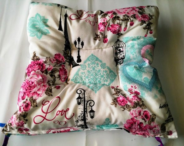 Dekoratif Bağlanabilir Sandalye Minderi