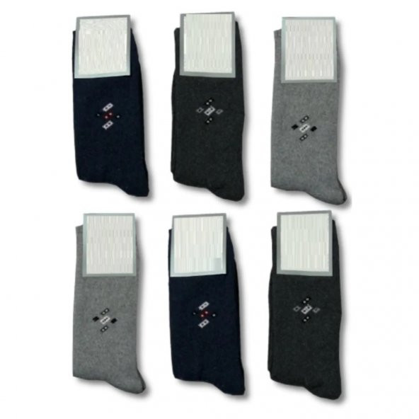 12'li Paket Erkek Havlu Çorap Kışlık Havlu Kalın Çorap