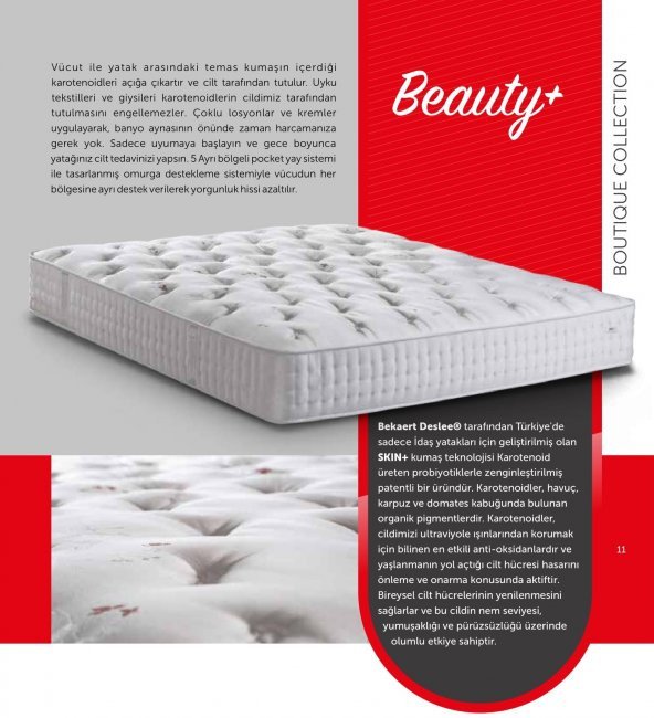 İdaş Beauty Yatak - Tüm Ölçüleri