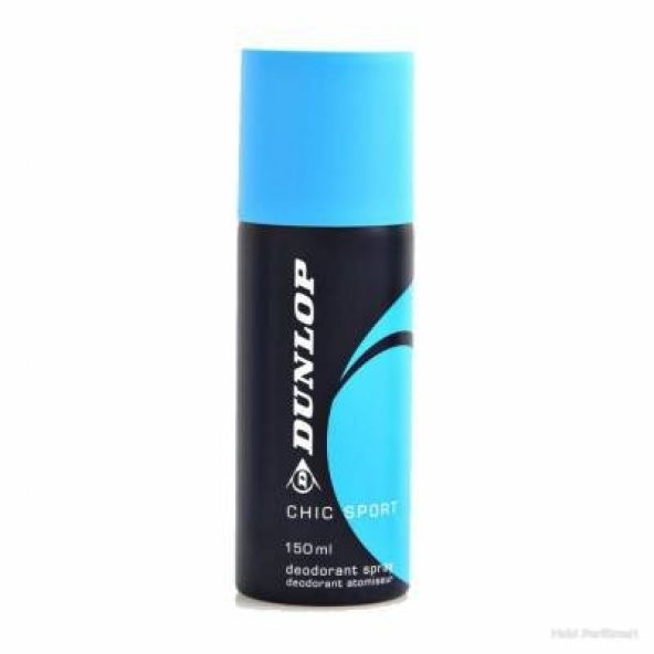 Dunlop Chic Sport Erkek Deodorant Sprey Mavi 150 ml