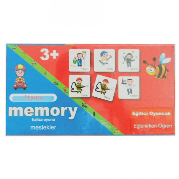 Memory Hafıza Kartları Eğitici Ve Zeka Geliştiren Kartlar
