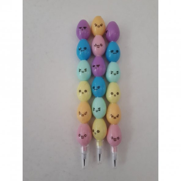 EMOJİLİ YUMURTLAYAN KALEM