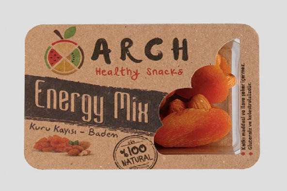 Arch Healty Snacks - Kuru Kayısı - Badem