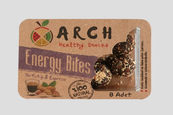 Arch Healty Snacks - Yer Fıstığı - Espresso