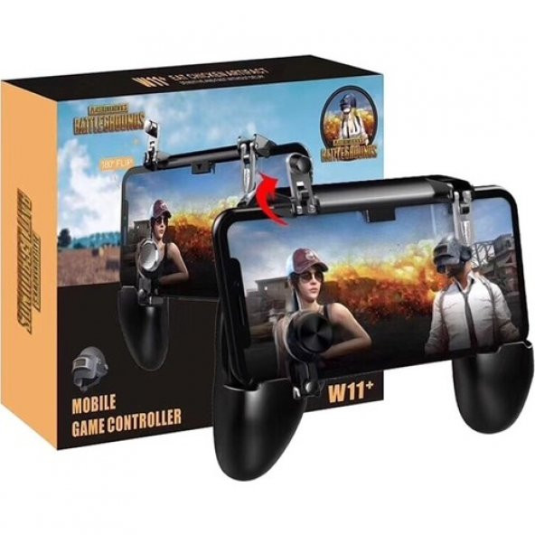 Case 4U W11+ Mekanik Mobil Oyun Konsolu - PUBG - Tüm Oyun ve Telefonlar ile Uyumlu - Universal Oyun Adaptörü - 4
