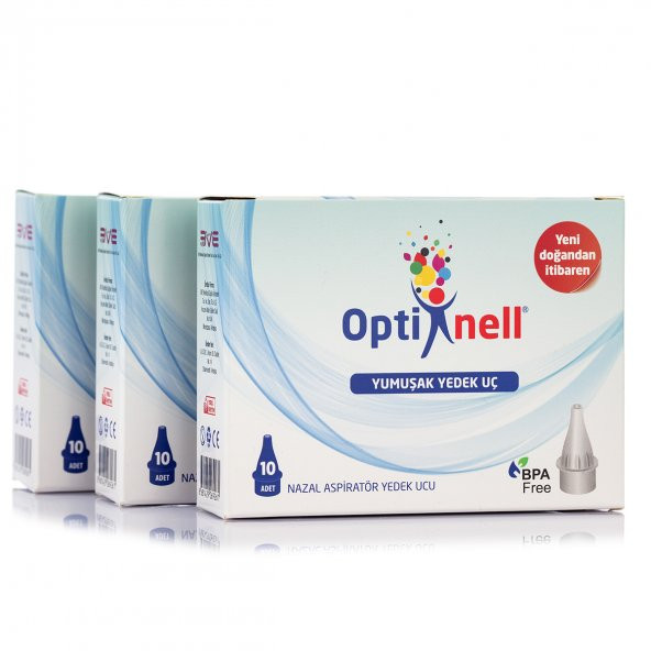 Optinell Nazal Burun Aspiratörü Otribebe uyumlu 3 Kutu - 3