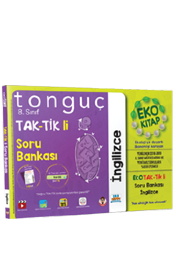 Tonguç Yayınları 8. Sınıf Eko Taktikli İngilizce Soru Bankası