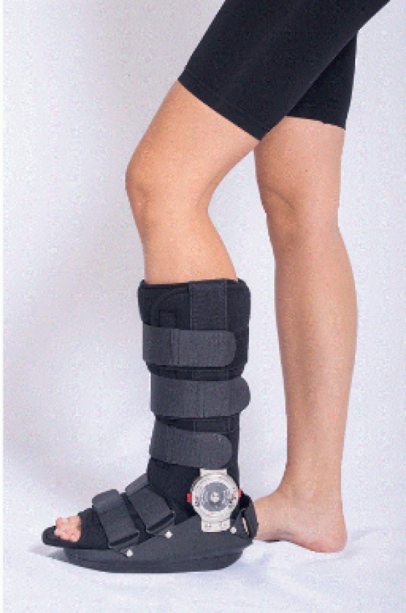 Supportline ROM WALKER AÇI AYARLI AYAK BİLEĞİ ORTEZİ YÜRÜME BOTU - 4