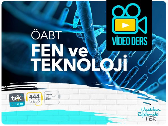 ÖABT Fen ve Teknoloji Öğretmenliği 332 Saat Video Dersler