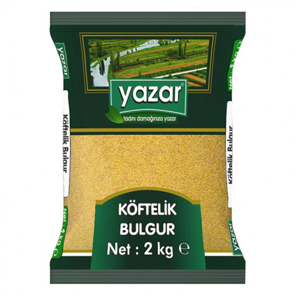 Yazar 2000 gr Köftelik Bulgur