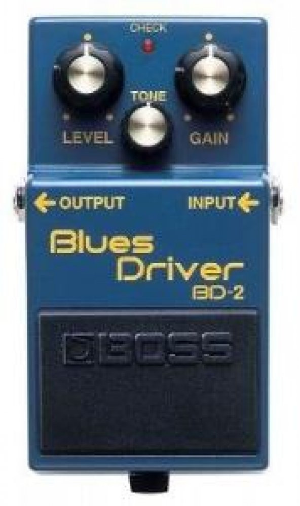 Boss BD-2(T) Blues Driver Compact Pedal + ARA KABLO