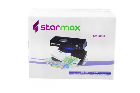 Starmax Sahte Para Kontrol Cihazı Sahte Para Kontrol Dedektörü