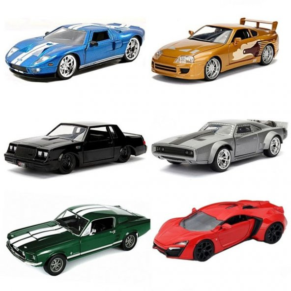 Fast And Furious Hızlı Ve Öfkeli Arabaları 1:32 Ölçek