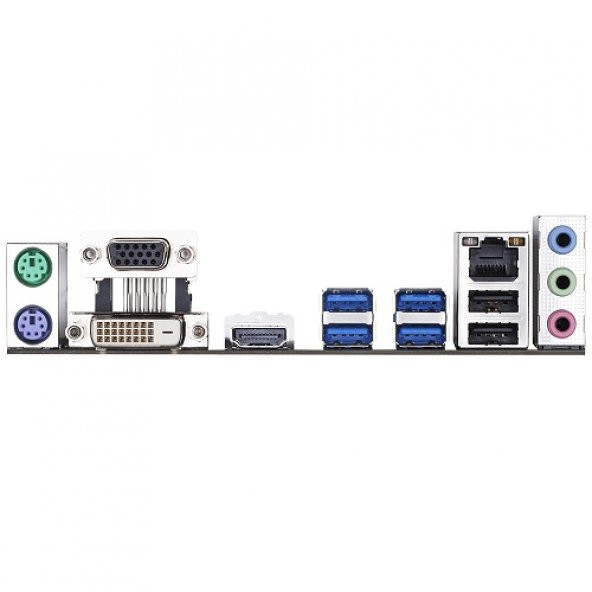 GIGABYTE B450M-S2H DDR4 M2 PCIe NVME HDMI DVI PCIe 16X v3.0 AM4 mATX - 3