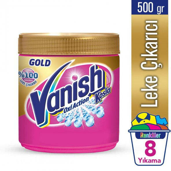 Vanish Kosla Leke Çıkarıcı Gold Toz 500 gr Renkliler İçin