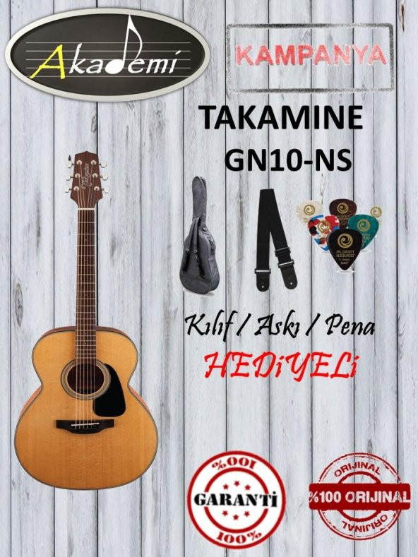 Takamine GN10-NS Akustik Gitar / Hediyeli