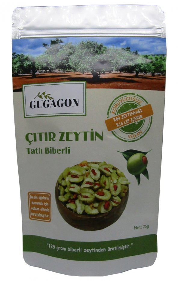 Gugagon Çıtır Zeytin, 25 gram