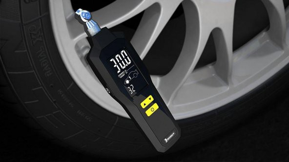 Michelin MC12295 99PSI Dijital Lastik Basınç Ölçer - 4