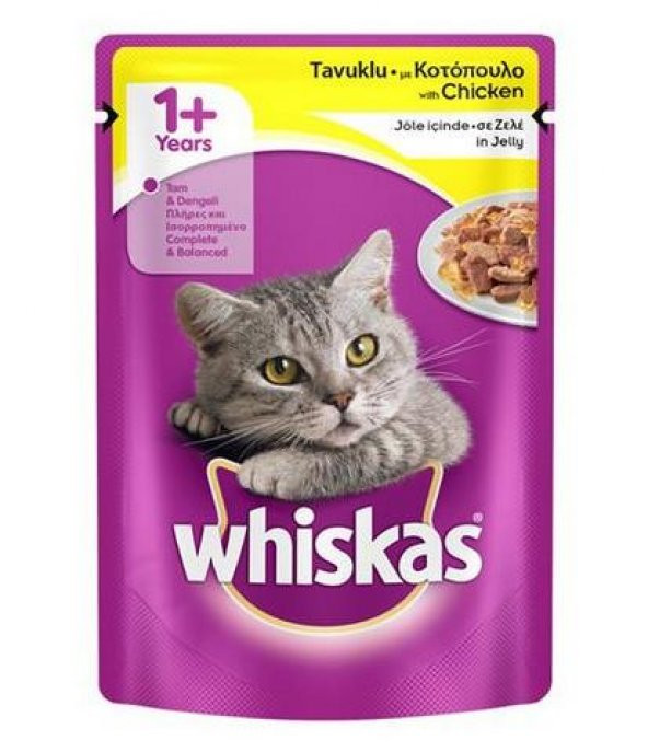 Whiskas Pouch Karışık Kedi Maması 100 gr