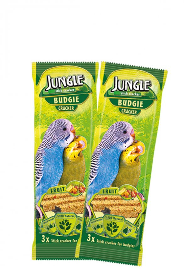 Jungle Muhabbet Krakeri Meyveli 3lü 10 Paket !