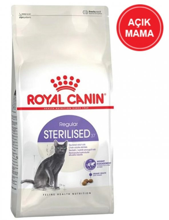 Royal Canin Sterilised 37 Kısırlaştırılmış Yetişkin Kedi Açık Mama 2 KG