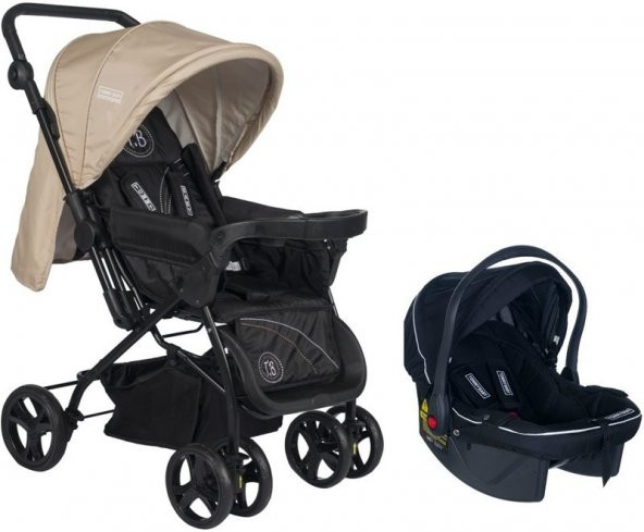 Tommybaby Nadia Çift Yön Travel (Seyahat) Sistem Bebek Arabası Puset - 2