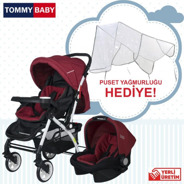 Tommybaby Eagle Travel (Seyahat) Sistem Bebek Arabası - 5