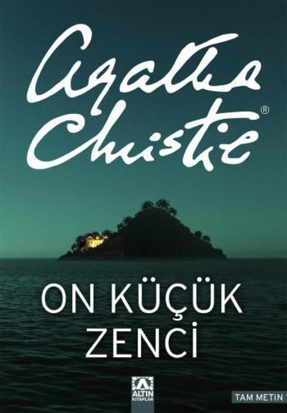On Küçük Zenci - Agatha Christie -  Altın Kitaplar Yayınevi