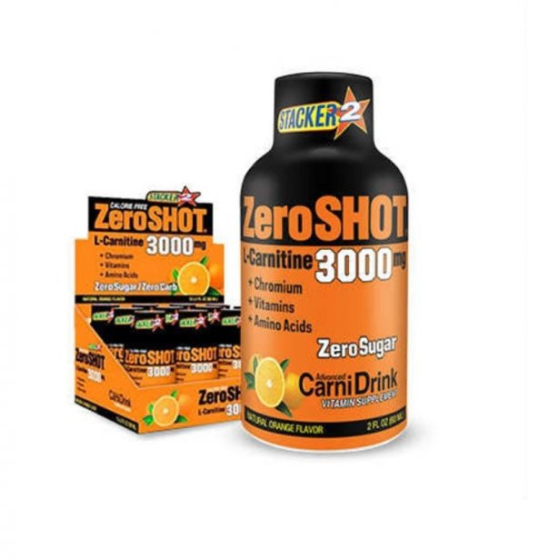 Zeroshot Stacker2 L-Carnitine 3000 Mg 12li Paket