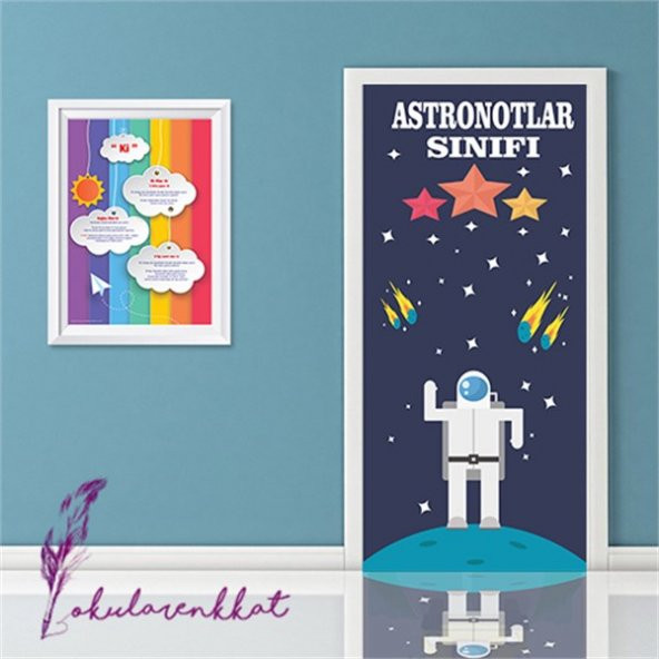 Astronotlar Sınıfı Kapı Giydirme