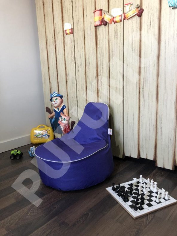 PUFUMO TWİNGO ÇOCUK ARMUT KOLTUK MOR - 2