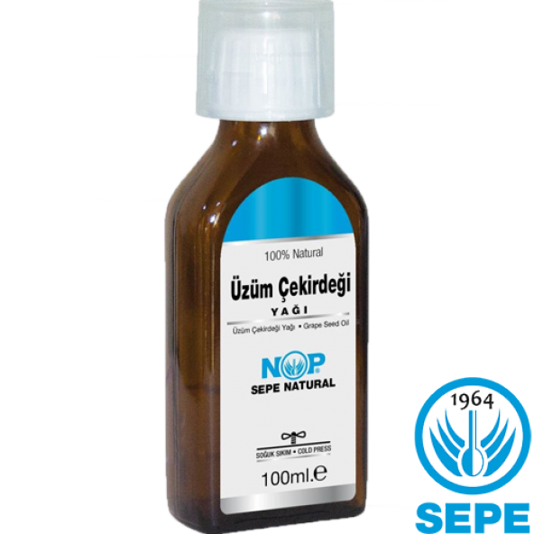 NOP Üzüm Çekirdeği Yağı 100 ml SOĞUK SIKIM Grape Seed Oil