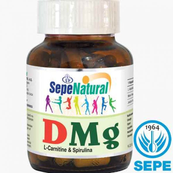 DMG L-Carnitine Spirulina 90 Kapsül 430 mg L-Karnitin SKT:2020