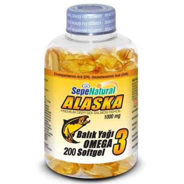 Omega 3 Balık Yağı 200 Softgel Kapsül 1000 mg Yumuşak Kapsül