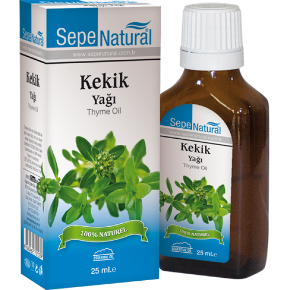 Saf Kekik Yağı 25 ml Thyme Oil 25ml Oleum Thymus - 7