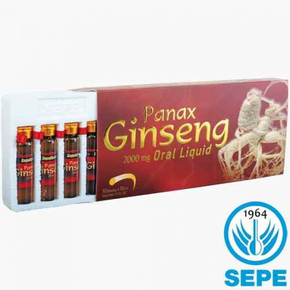 Panax Ginseng Extract 10 ml x 10 Ampul Likit Sıvı Ginseng