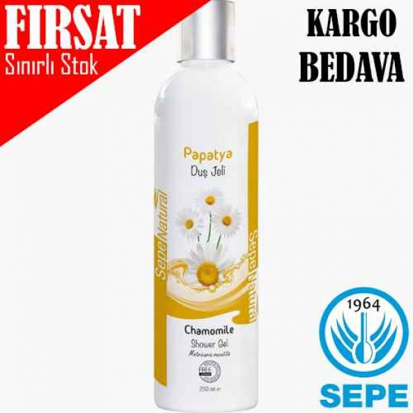 Papatya Duş Jeli 250 ml Chamomile Shower Gel