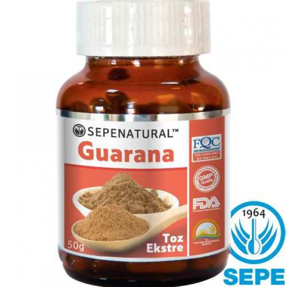 Guarana Ekstresi Toz Ekstrakt 50 gr Guarana Extract